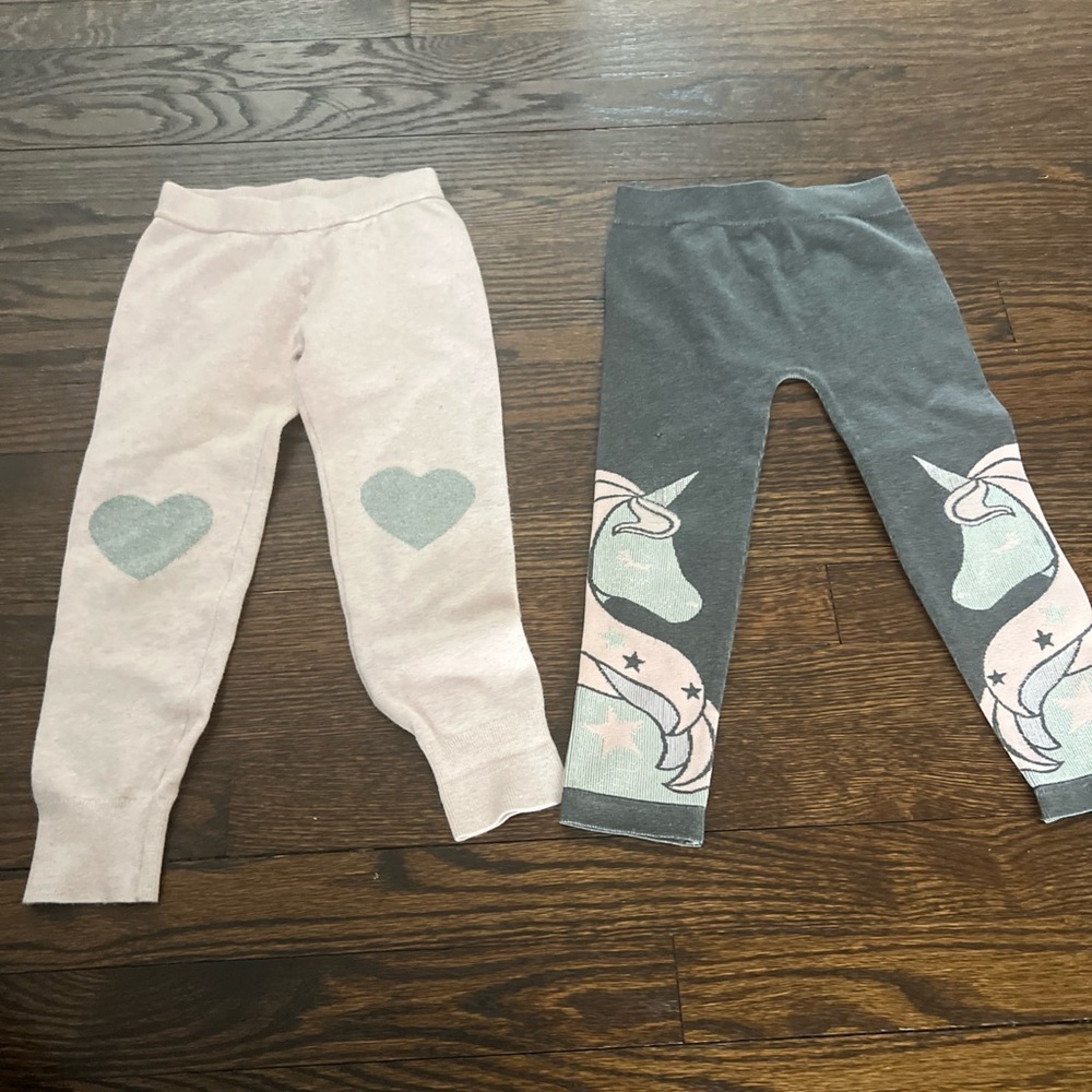 Gap And Epic Threads girls  Sweater pants Size 4-5 Lot Of 2 Pants